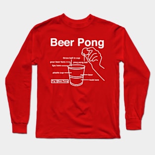 22 Jump Street Beer Pong Long Sleeve T-Shirt